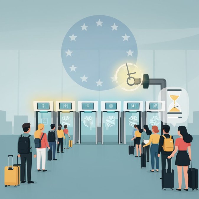 Les aéroports de Fiumicino et Ciampino à Rome envisagent de suspendre temporairement les nouveaux contrôles biométriques EES pour éviter le chaos estival.