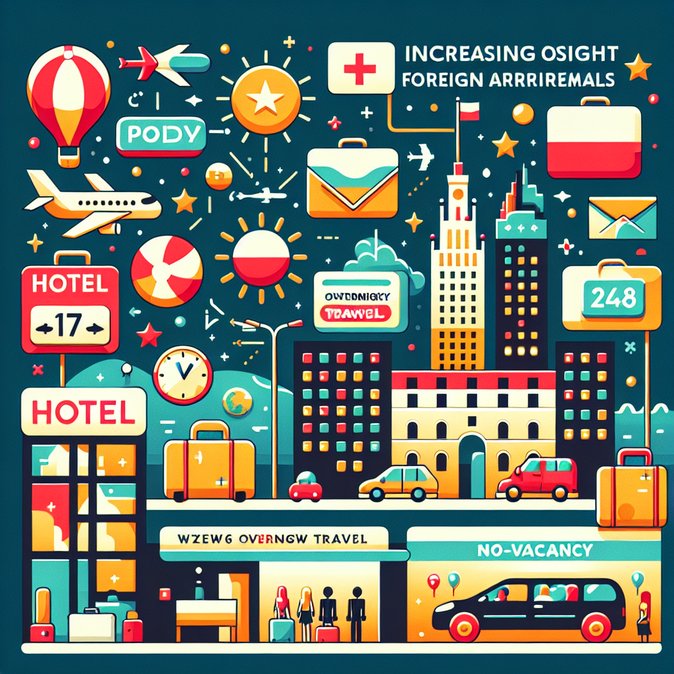 Tourism rebound continues as foreign overnight stays in Poland rise 14 %