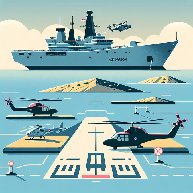 UK Deploys Type-45 Destroyer and Wildcat Helicopters to Protect Cyprus Airspace