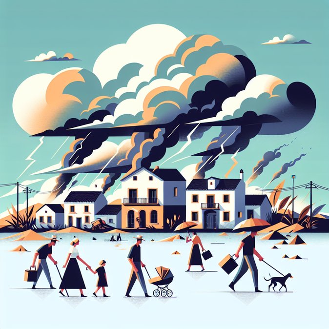 11,000 Andalusian evacuees start journey home as rain pause offers brief relief