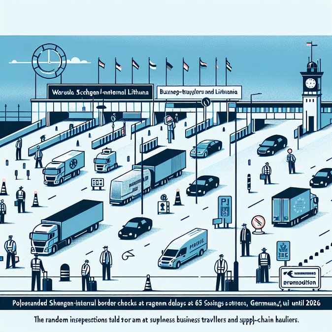 Poland keeps temporary checks on German and Lithuanian borders through 4 April 2026