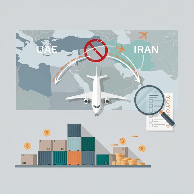 UAE suspends all Iranian-operated flights, citing US sanctions