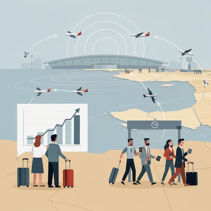 Tarifs élevés et incertitudes freinent les voyages de loisirs estivaux, stimulent les déplacements pour changement de visa