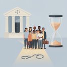 محكمة الاستئناف تقرر أن وزارة الأمن الداخلي ملزمة بتقديم جلسات استماع للإفراج بكفالة بعد 90 يومًا، مما يحد من سياسة الاحتجاز الجماعي