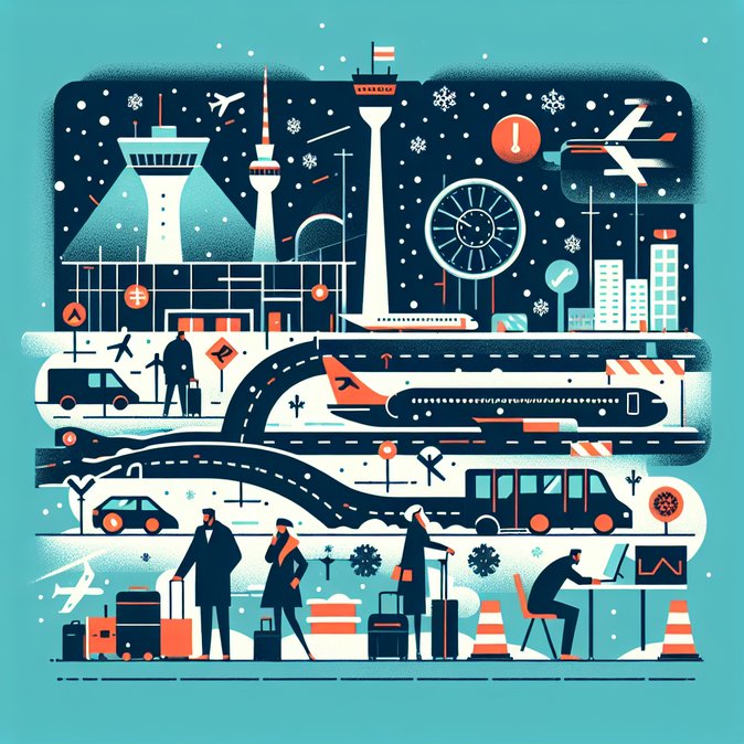 Berlin airport ice shutdown ripples into Polish travel plans