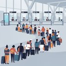 Colas de cinco horas para pasajeros fuera de la UE debido al nuevo sistema fronterizo en aeropuertos belgas