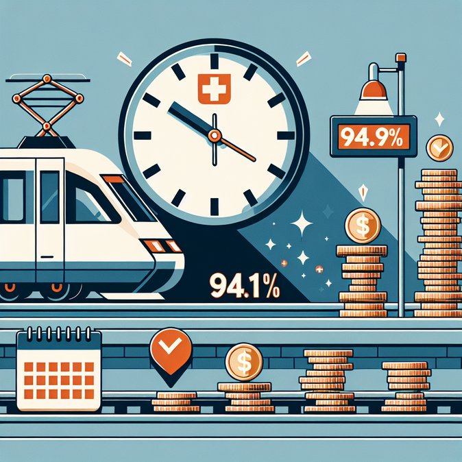 Record 94 % Train Punctuality Gives Switzerland’s Business Travellers a Reliability Dividend
