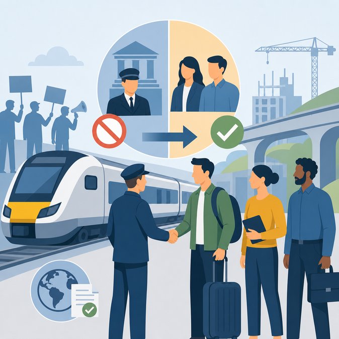 Belgian Railways Shift to Contractual Hiring Only, Opening Door for International Talent