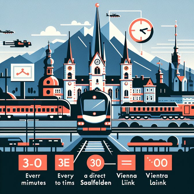 Westbahn Unveils Half-Hourly Services and New Vienna–Saalfelden Direct Trains