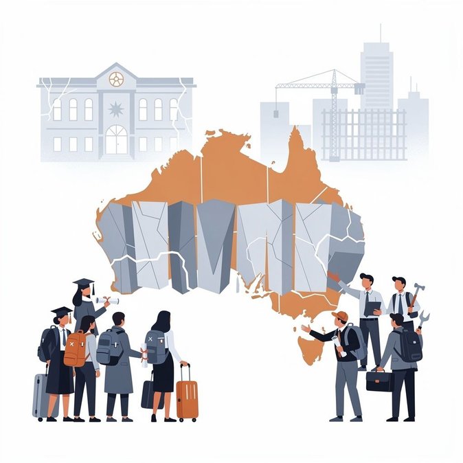 Le projet de One Nation de réduire l'immigration de 750 000 personnes suscite une vive opposition des entreprises et des universités