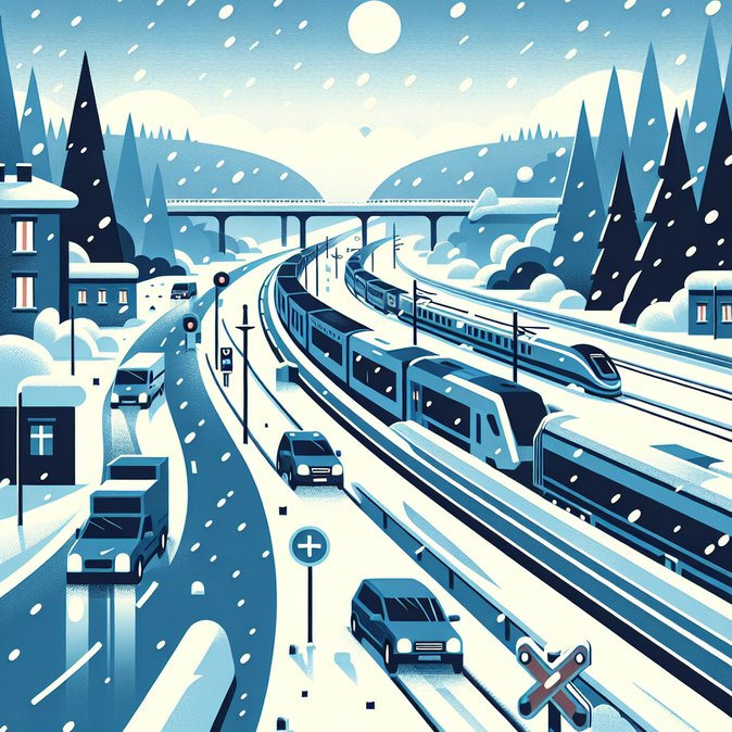 Fuertes nevadas provocan alerta de viaje a nivel nacional, interrumpiendo conexiones por carretera y ferrocarril en Chequia