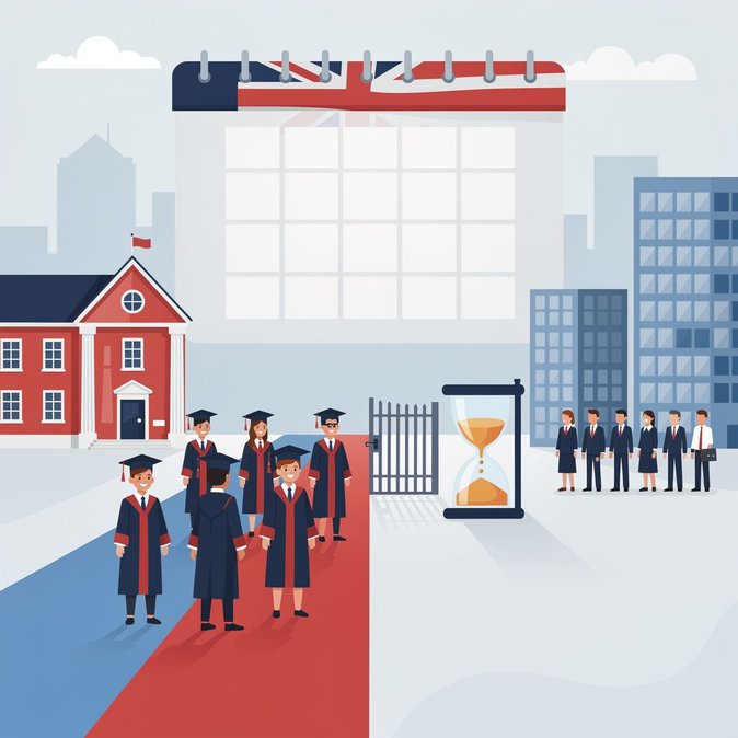 Actualización en la guía de visas para graduados: UKCISA aclara la reducción del tiempo de trabajo postestudio a partir de 2027
