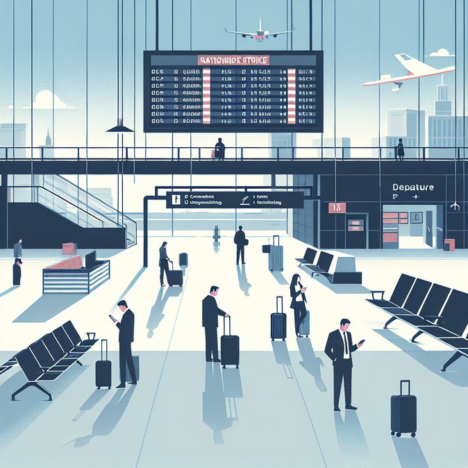 Strike Fallout: 60 Flights Cancelled and 174 Delayed at Brussels Airport