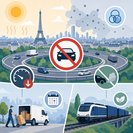 Paris Keeps Vehicle-Restriction Measures Despite Easing Heatwave Ozone Alerts