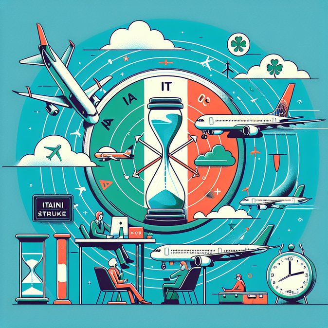 Italian Air-Traffic-Control Strike on 7 March Threatens Weekend Links From Ireland