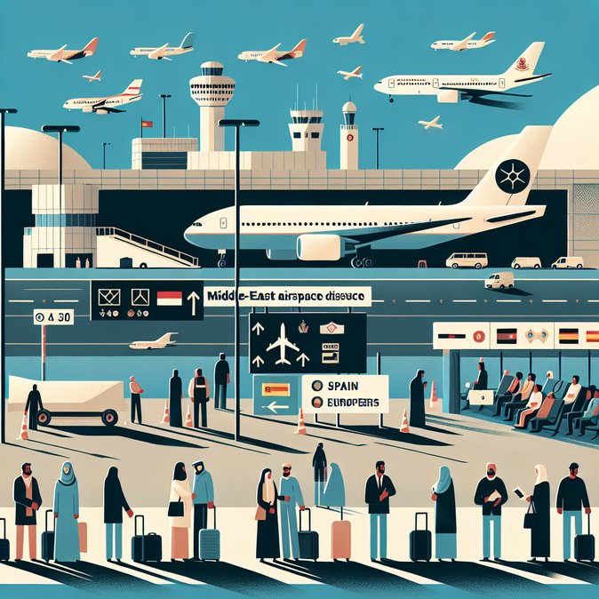 Spain joins coalition granting visa-overstay waivers to travellers stranded by Middle-East air-space closures