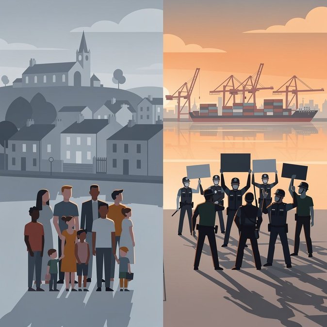 Belfast and Southampton riots expose immigration flashpoints ahead of summer
