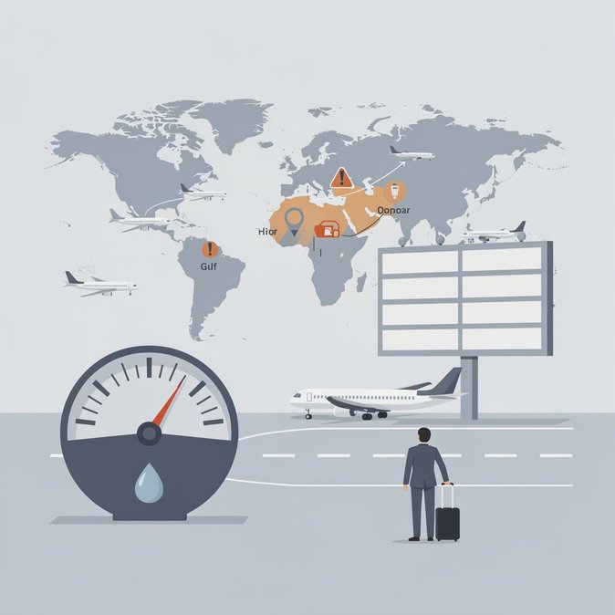 DFAT issues global travel alert as Middle-East conflict disrupts flight networks
