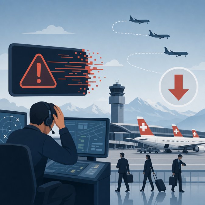 Software Glitch Forces 10 % Capacity Cut at Zurich Airport, Causing Business-Travel Delays