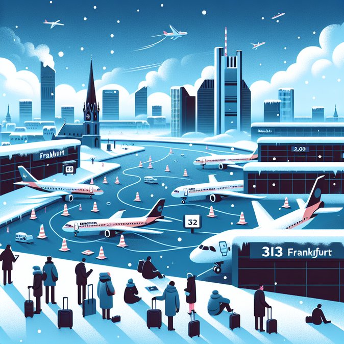 Flight chaos hits German hubs as 333 services cancelled on 9 March