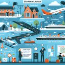 Storm Claudia Triggers Widespread Travel Disruptions Across Ireland and UK Ferry Link