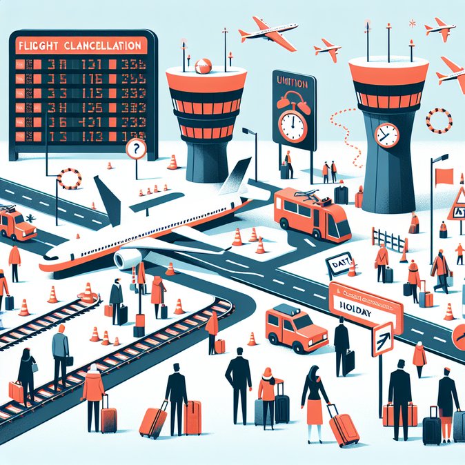 Europe-wide December airline strikes set to hit Paris flights as unions escalate holiday walkouts