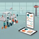 Beijing Capital Airport publishes live immigration-queue analytics for travelers