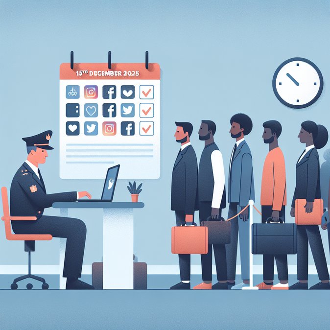 US to Require Public Social-Media Profiles for All H-1B Visa Filings Starting Dec 15