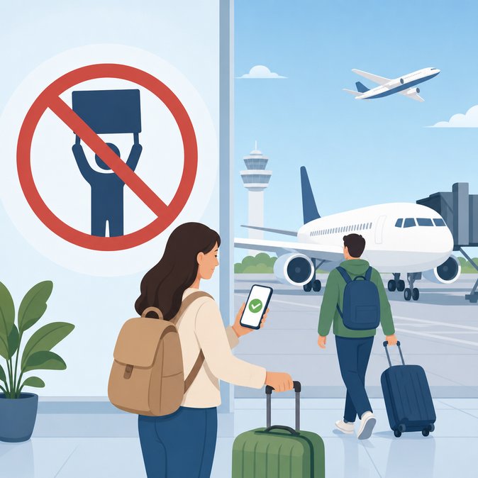 Nationwide Airport Strike for 5 June Revoked – Travellers Still Advised to Check Flights