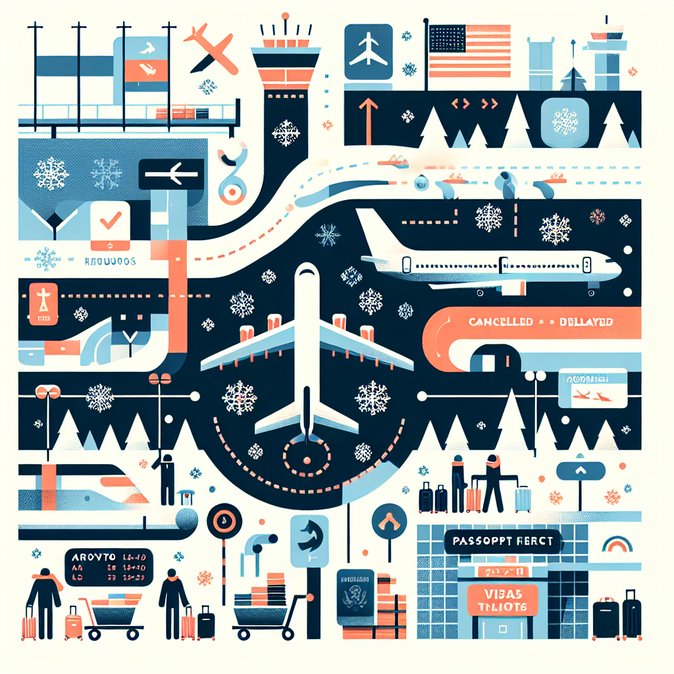 Deep Freeze Causes 26 Flight Cancellations and 161 Delays for Finnair and KLM