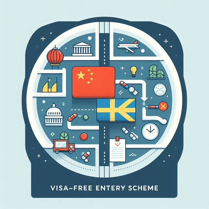 China extends visa-free entry scheme to end-2026 and welcomes Sweden
