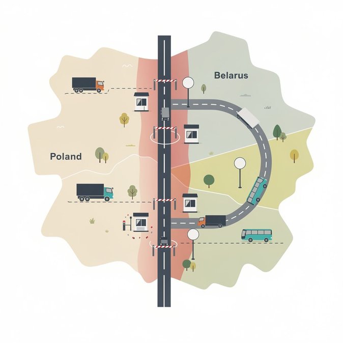 Poland Keeps Połowce and Sławatycze Crossings With Belarus Closed Amid Security Concerns