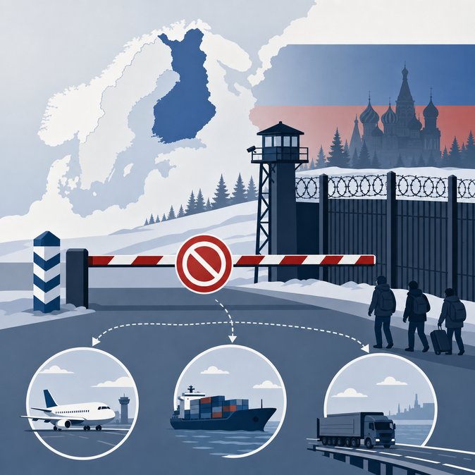 La Finlande décide de prolonger la loi sur la sécurité des frontières, maintenant la frontière terrestre avec la Russie fermée