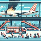 Ground-Service Vehicle Fire Forces Emergency Evacuation of LATAM Flight at GRU