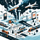 Heavy snowstorm grounds flights and up-ends business itineraries across Czechia