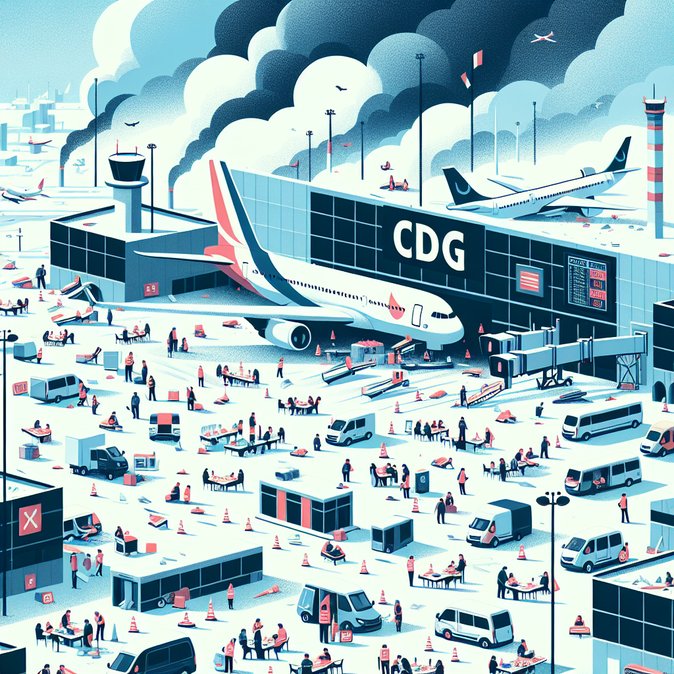 Paris-CDG Hit Hard as More Than 1,000 European Flights Disrupted on 5 March