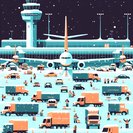 Record Toronto Snowstorm Grounds Hundreds of Flights, Paralyzing Canadian Business Travel