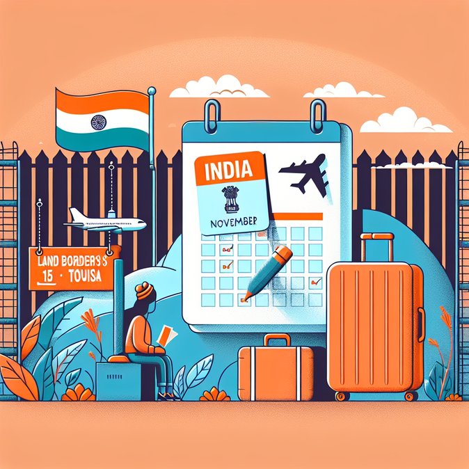 India to reopen 30-day single-entry tourist visas from 15 November