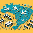 Holiday task-force deploys 200 extra inspectors to keep 15 Brazilian airports moving