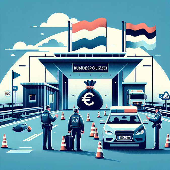 Border police seize €59,000 at Aachen checkpoint in latest signal of tightened cash controls