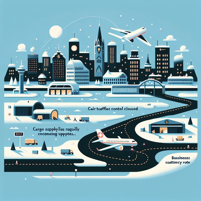 Winter Chaos on Zurich-Helsinki Corridor Snarls 6,000+ Travellers