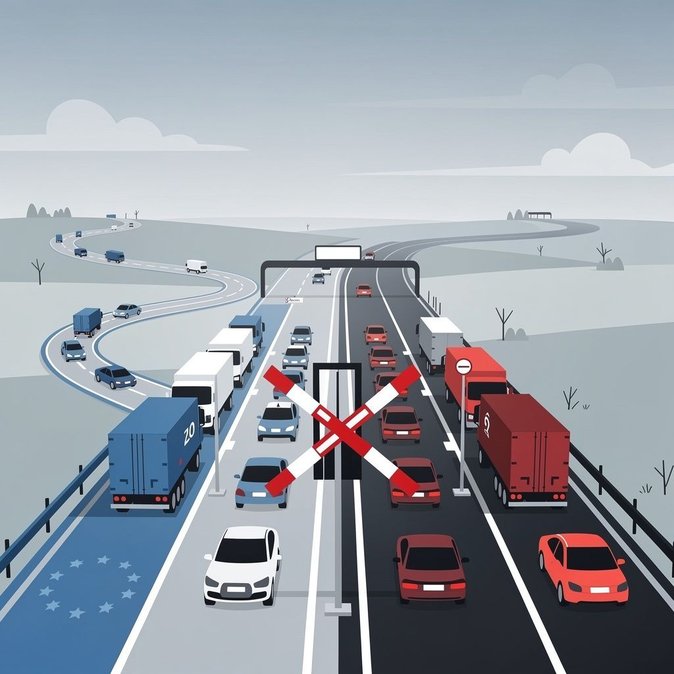 Poland Temporarily Halts Traffic at Two Belarus Border Crossings