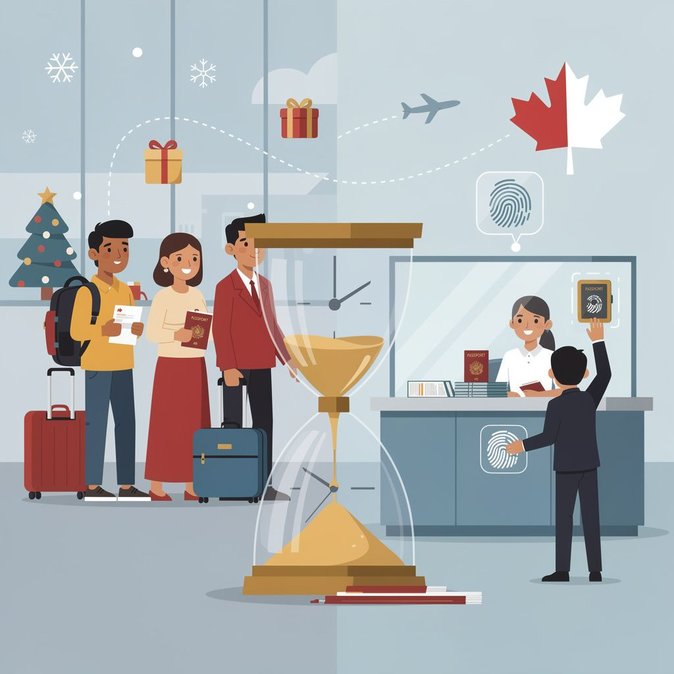 Canada Pushes Indian Study-Permit Processing to Seven Weeks; Visitor Visas Improve Slightly
