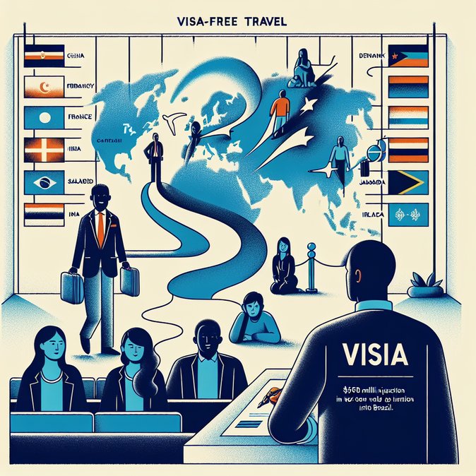Brazil Opens Visa-Free Entry to Citizens of Eight Countries, Effective 24 February 2026