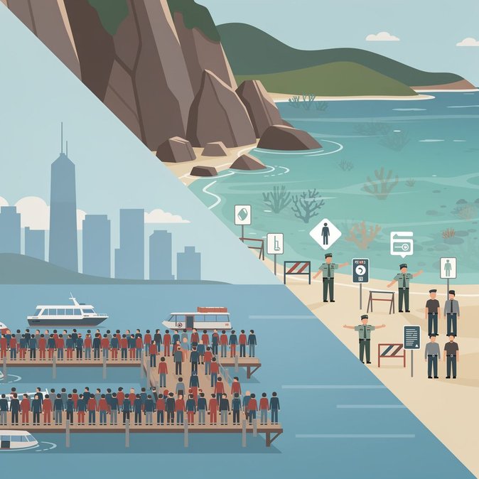 Les sites éco-sensibles se préparent à un afflux de visiteurs alors que 1,29 million de touristes du continent envisagent de découvrir la campagne hongkongaise