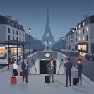 Metro de París enfrenta huelga indefinida de CGT-RATP en medio de interrupciones por toque de queda