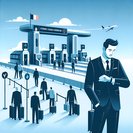 La implementación del sistema biométrico EES genera advertencias de largas filas en los pasos fronterizos de Francia