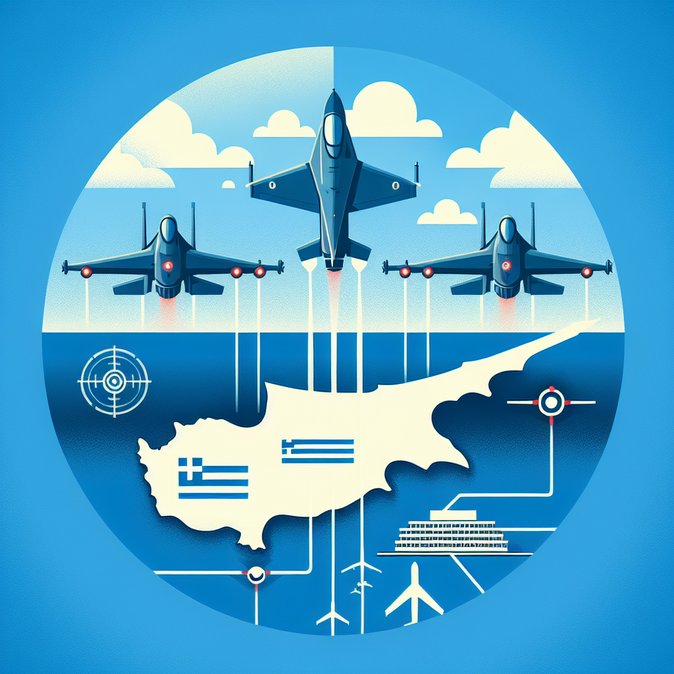 Greek Jets Scramble Over Cyprus After Suspicious Drones Detected