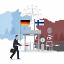Germany’s Foreign Minister Wadephul visits the closed Finnish-Russian land border to discuss hybrid threats and border security