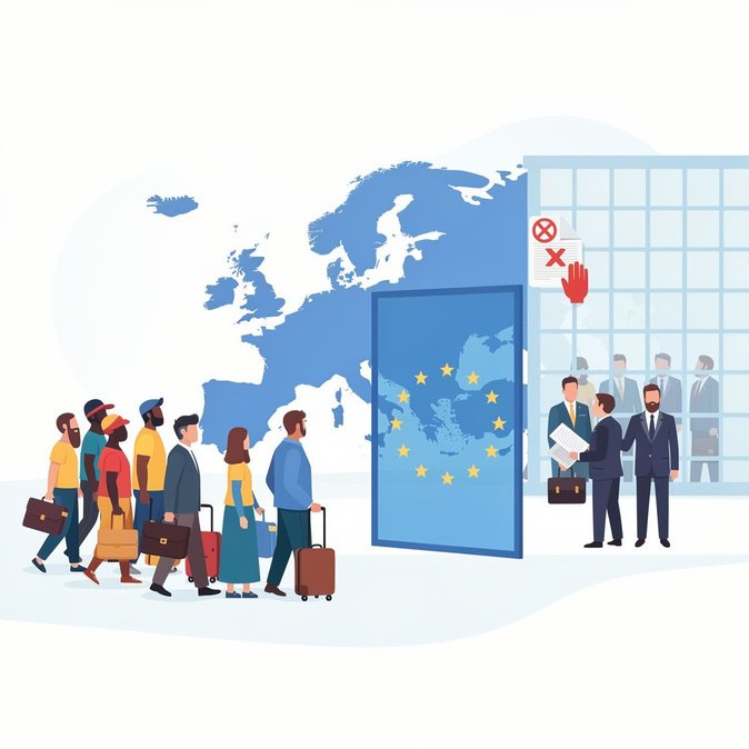 La Comisión Europea bloquea la ‘Ley Salvar Europa’ que proponía una moratoria a la inmigración no occidental